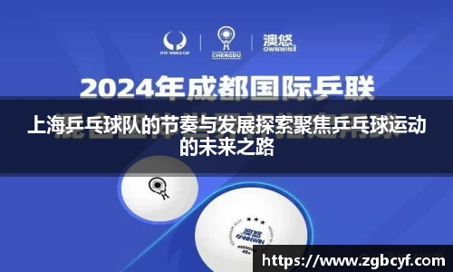 上海乒乓球队的节奏与发展探索聚焦乒乓球运动的未来之路